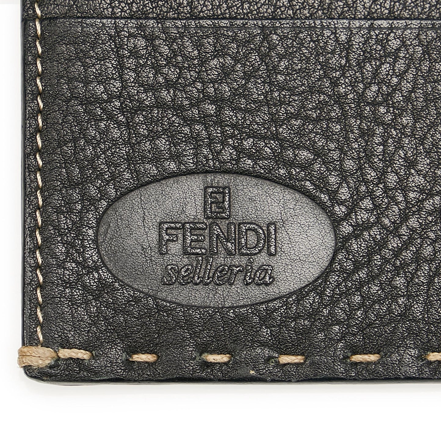 Fendi Selleria Leather Long Wallet