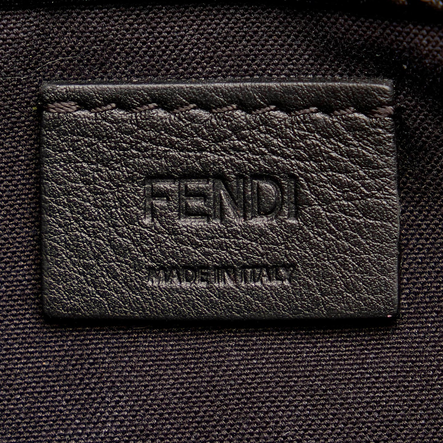 Fendi Studded Leather Wallet on Chain