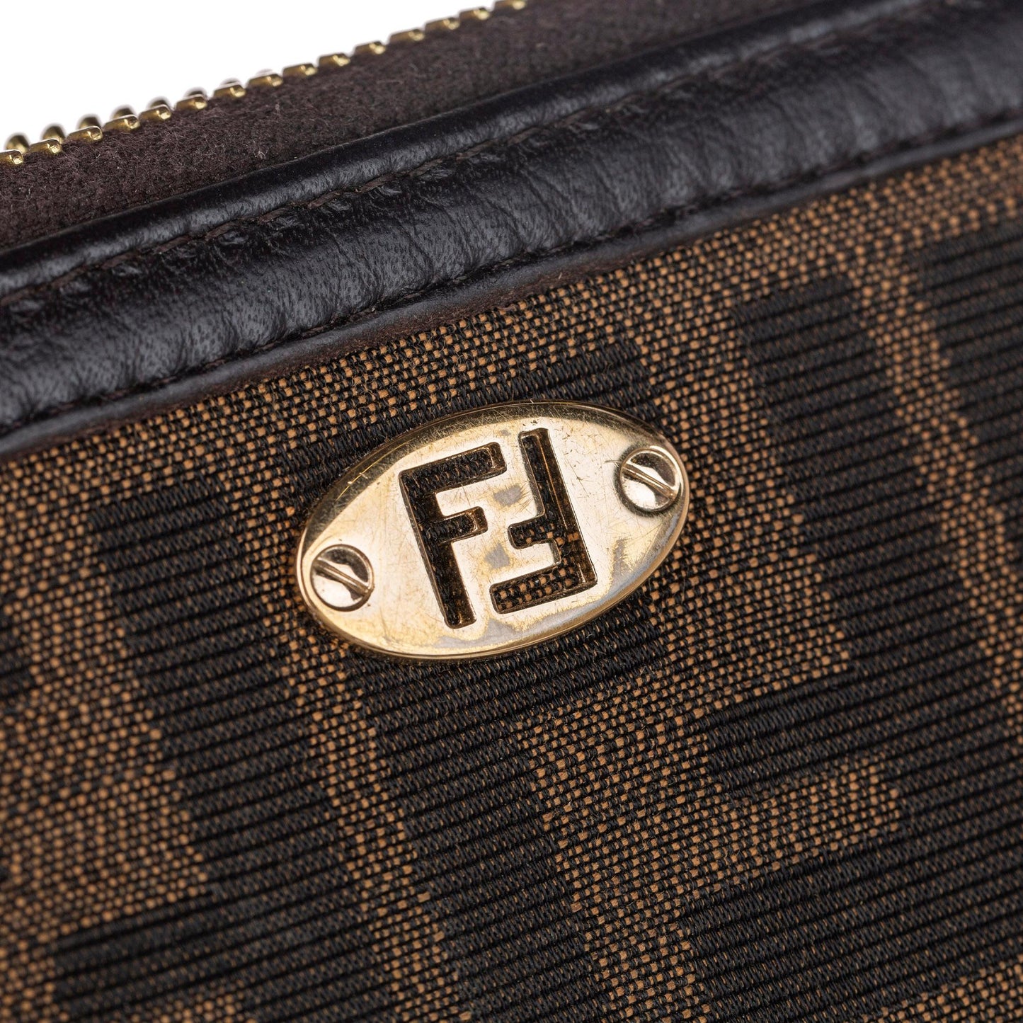 Fendi Zucca Canvas Long Wallet