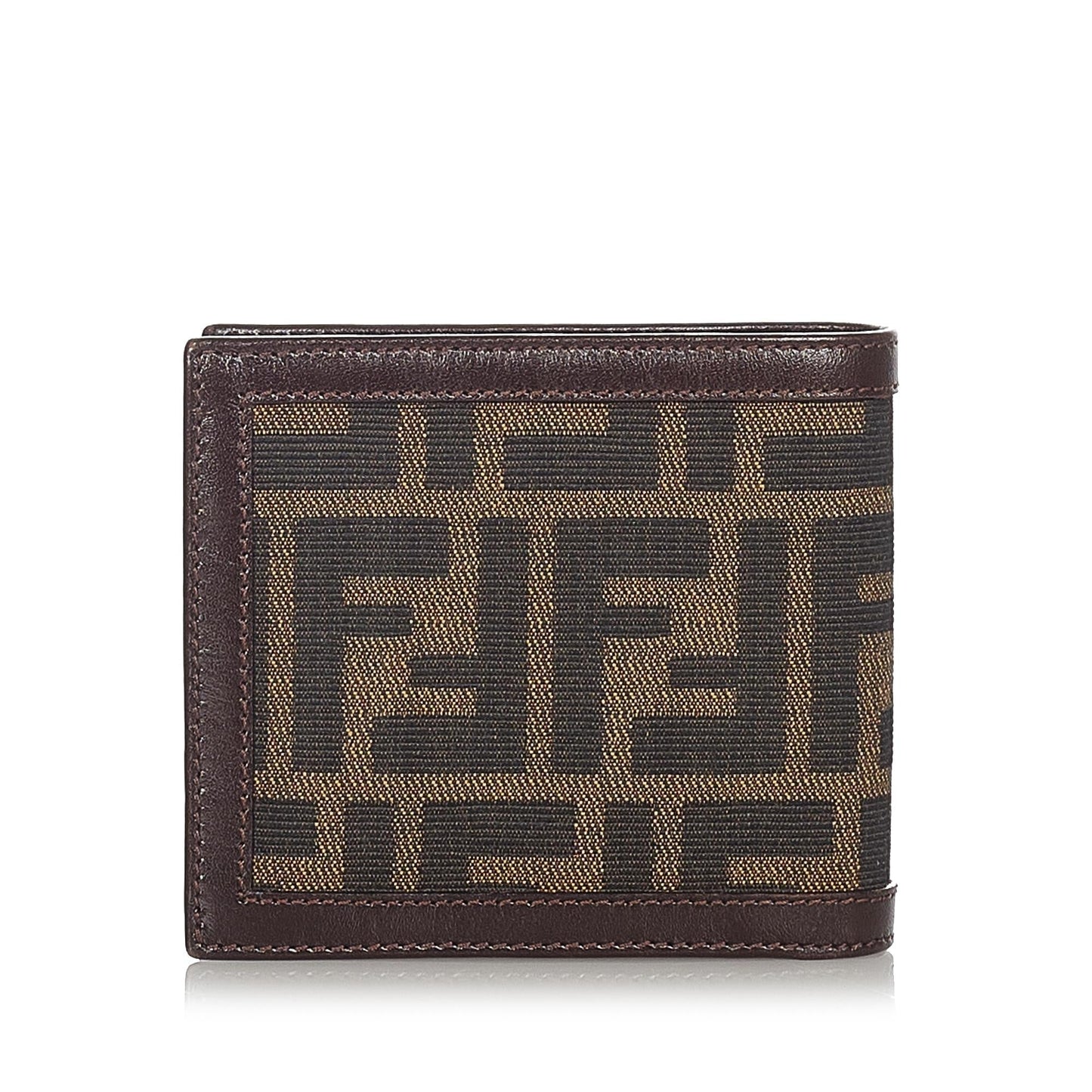 Fendi Zucca Canvas Small Wallet