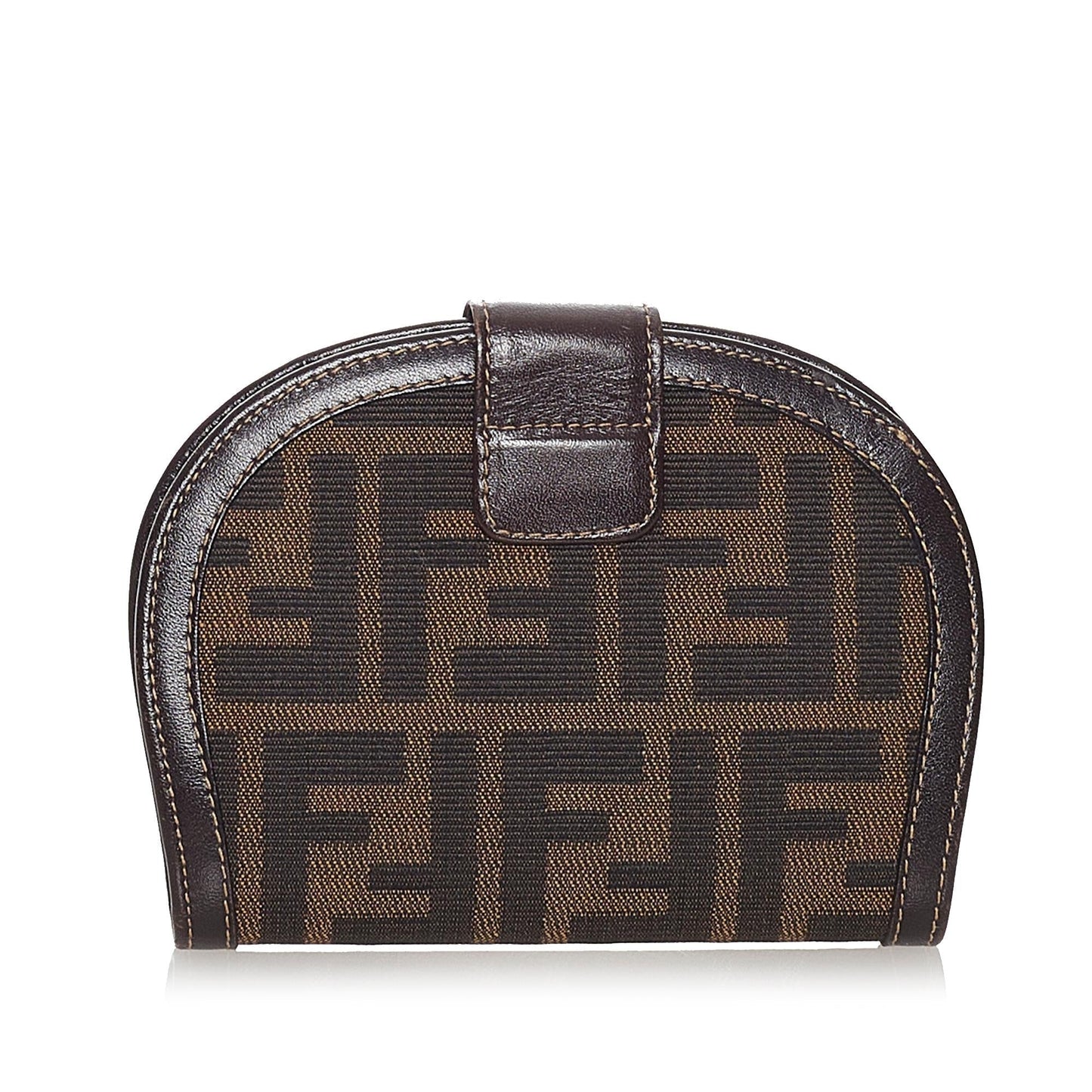 Fendi Zucca Canvas Small Wallet