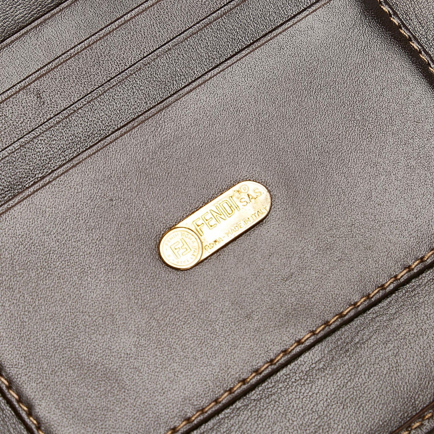 Fendi Zucca Canvas Small Wallet