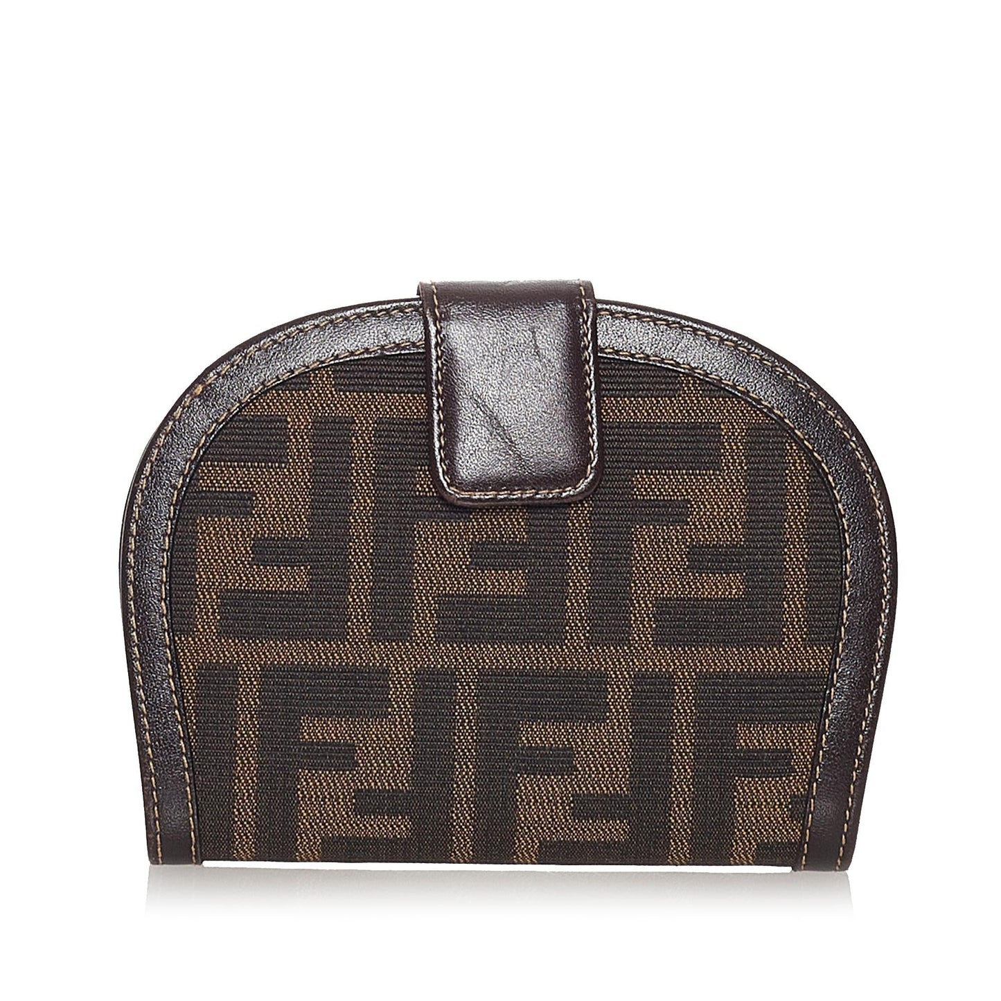 Fendi Zucca Canvas Small Wallet