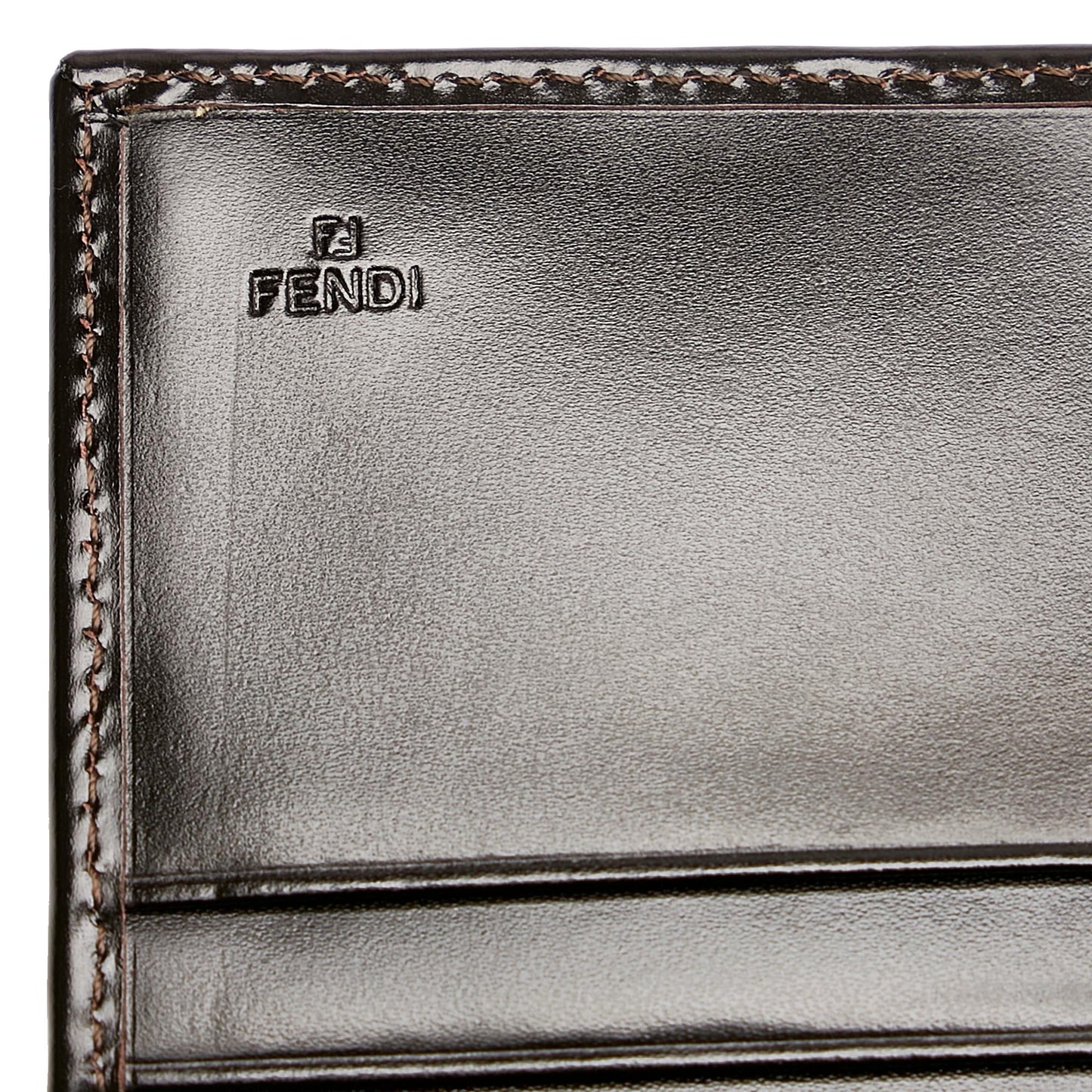 Fendi Zucchino Canvas Wallet