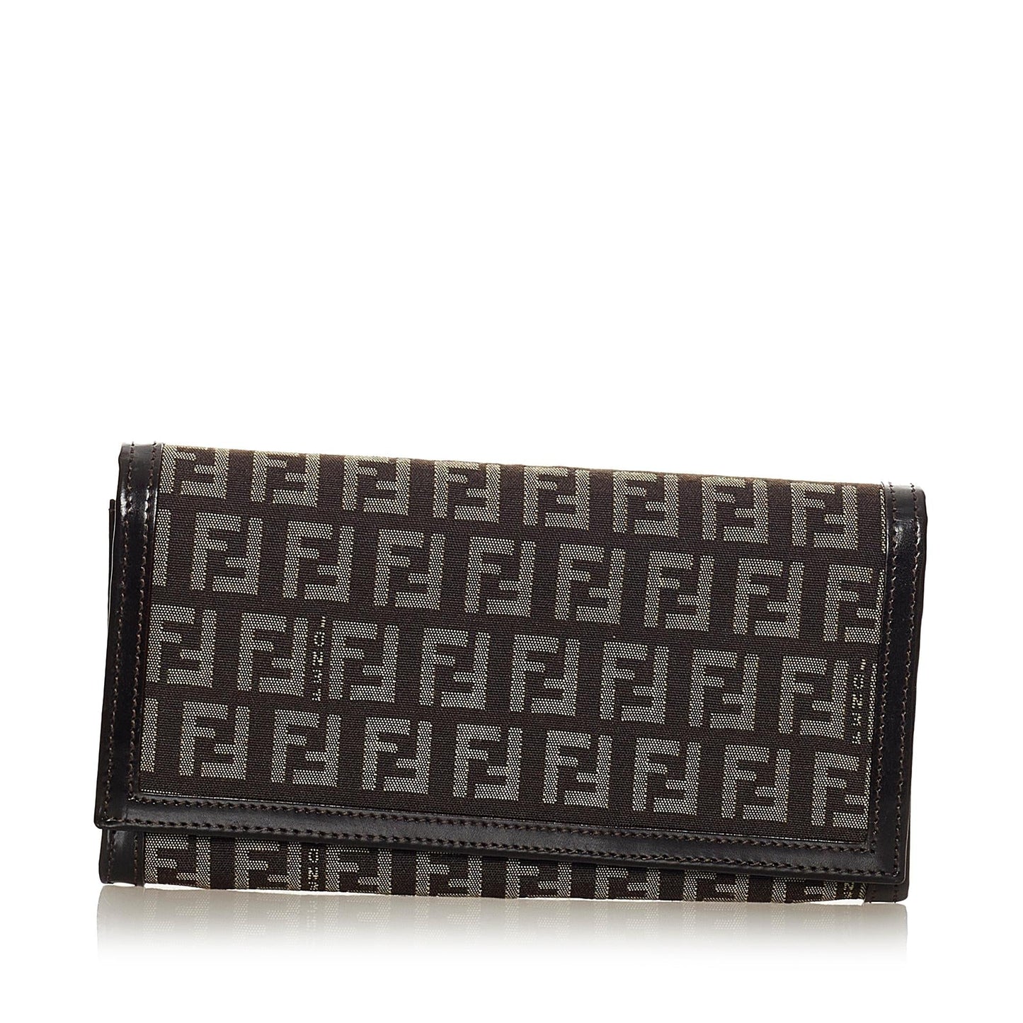 Fendi Zucchino Canvas Wallet