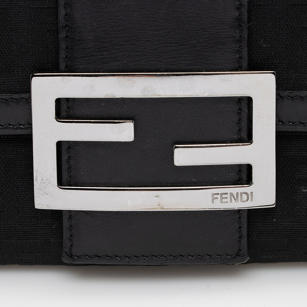 Fendi Zucchino Flap Wallet