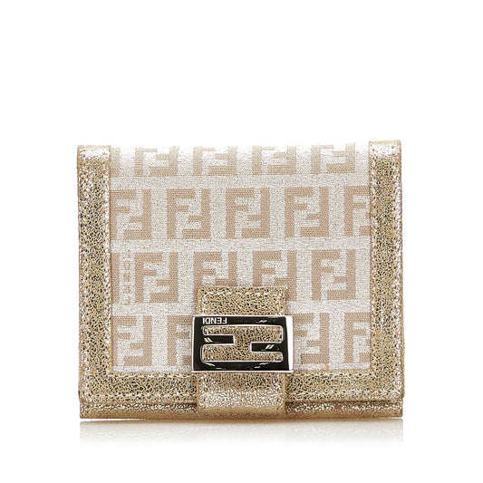 Fendi Zucchino Small Wallet