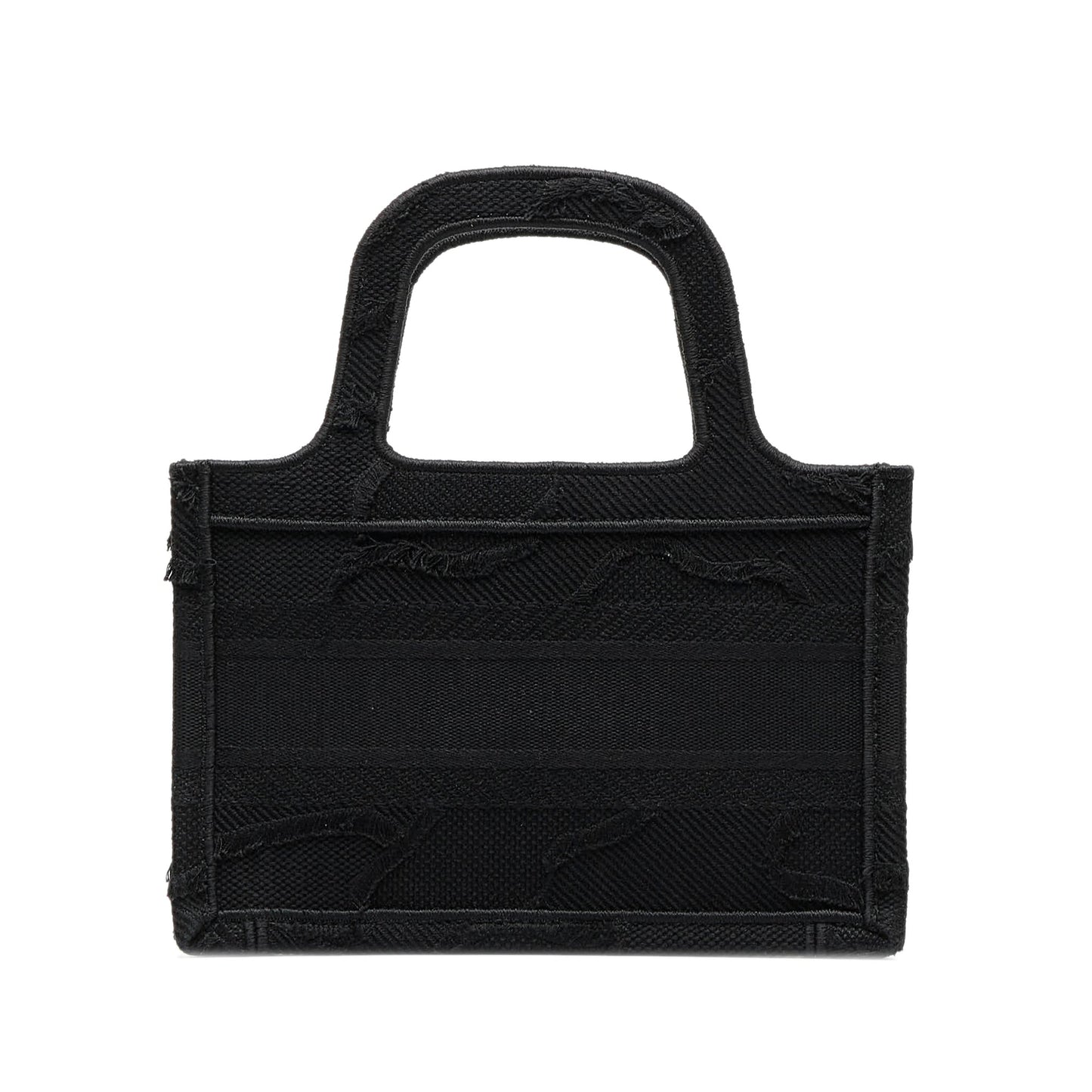 Black Dior Mini Book Tote