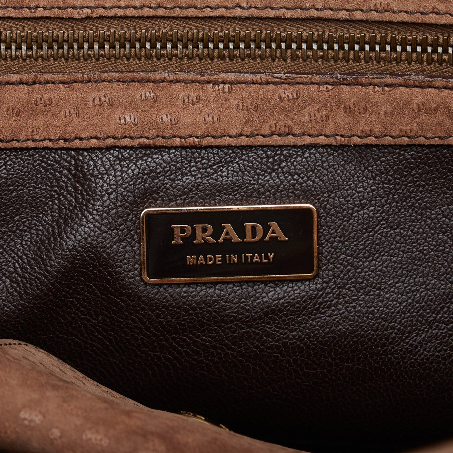 PRADA Leather Shoulder Bag