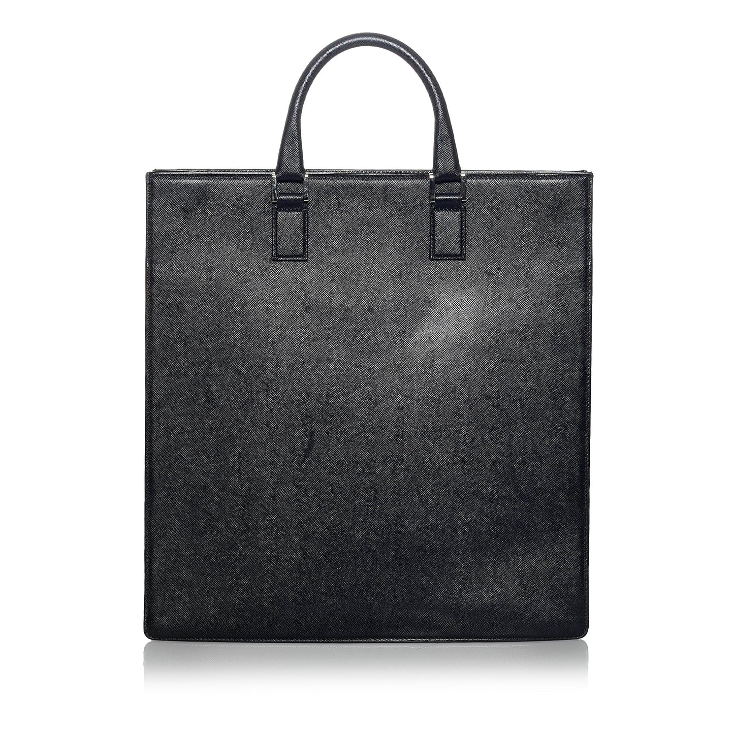 Black BBR Leather Tote Bag