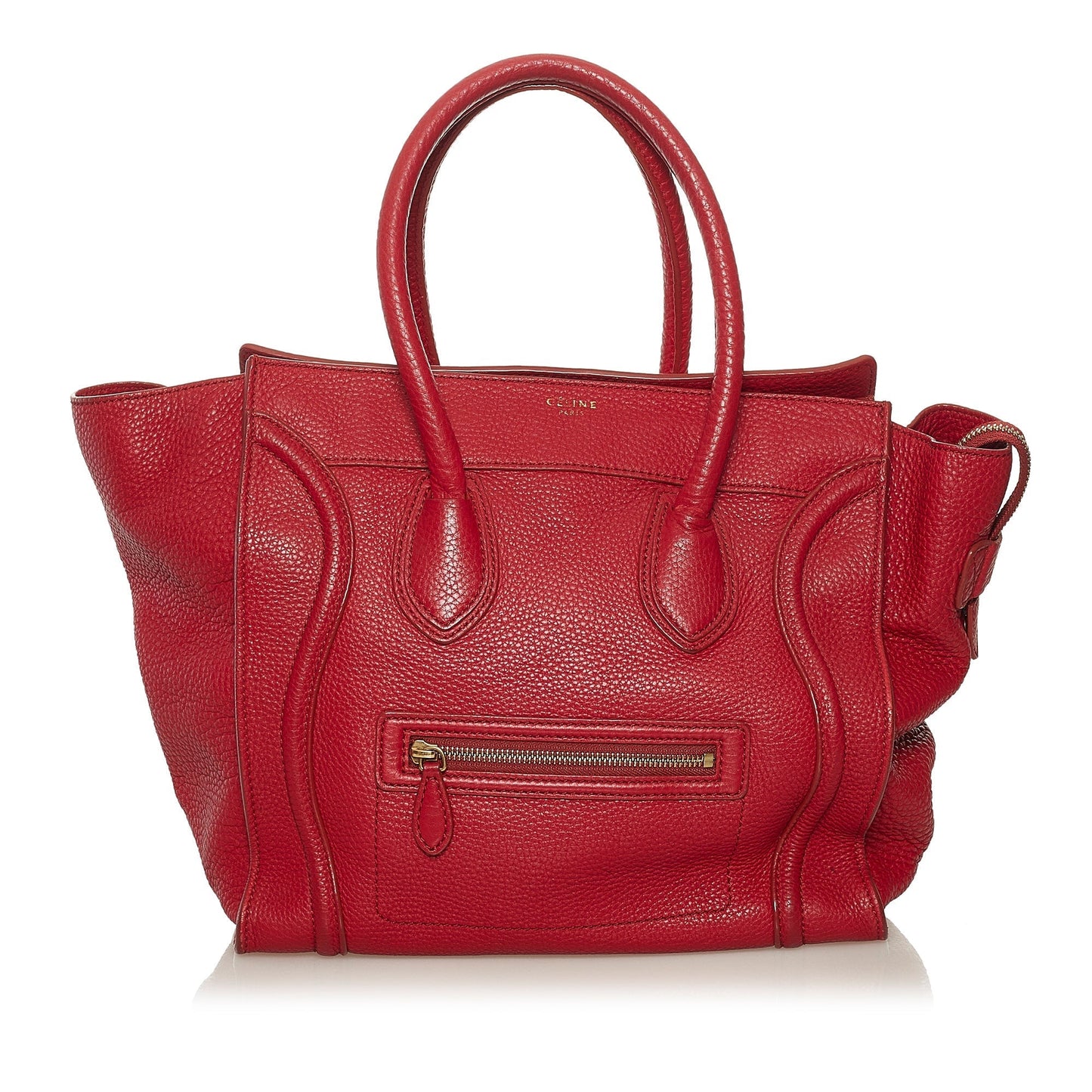 Celine Mini Luggage Leather Tote Bag