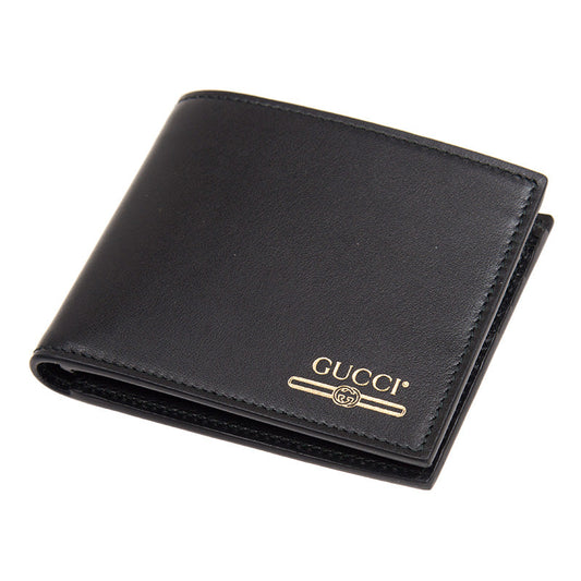 Gucci 547585 0YA0G 1000 Men's Black Calf-Skin Leather GG Print Wallets (GGMW2025)