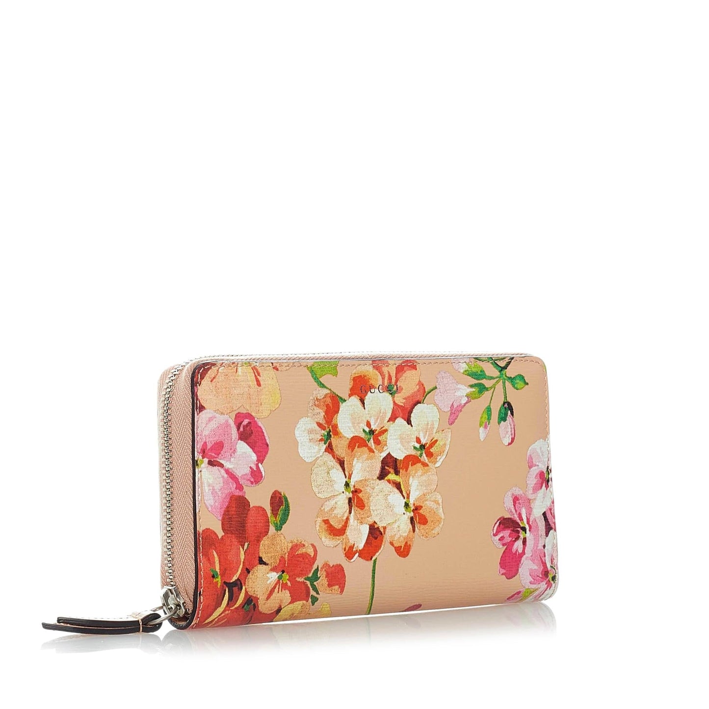 Gucci GG Blooms Zip Around Long Wallet