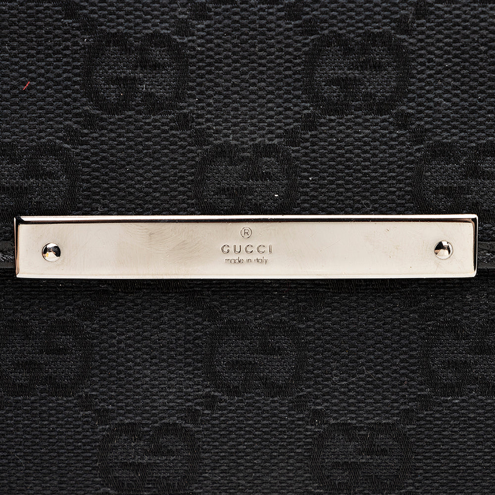 Gucci GG Canvas Flap Continental Wallet - FINAL SALE