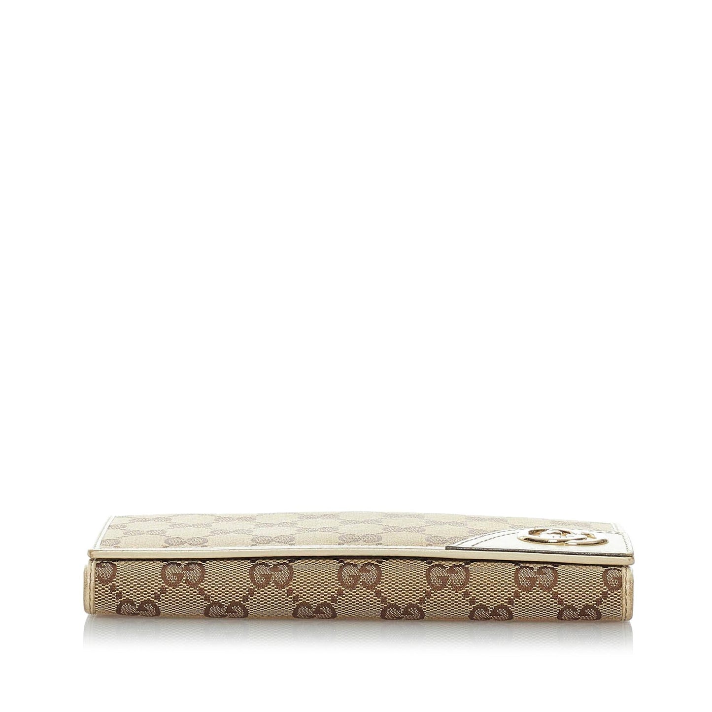 Gucci GG Canvas Interlocking G Long Wallet