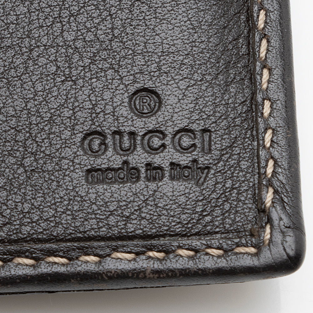 Gucci GG Canvas Britt Logo Wallet