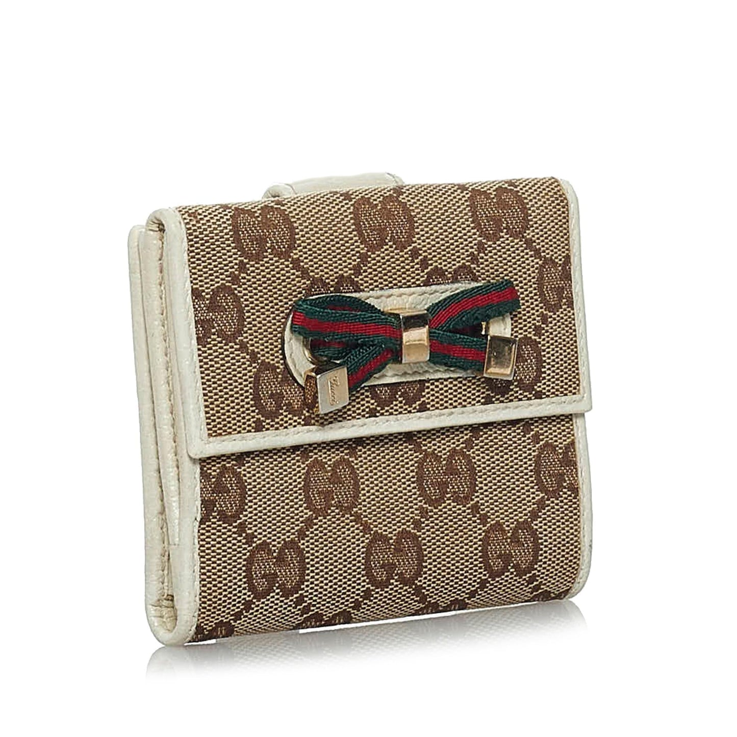 Gucci GG Canvas Web Small Wallet