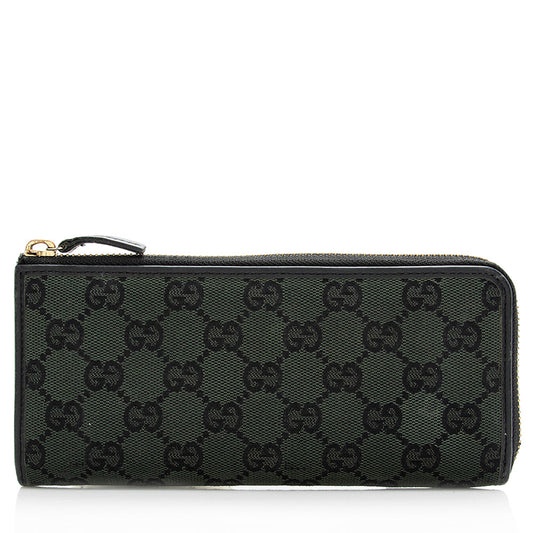 Gucci GG Imprime Zip Wallet