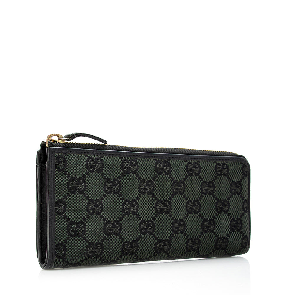 Gucci GG Imprime Zip Wallet