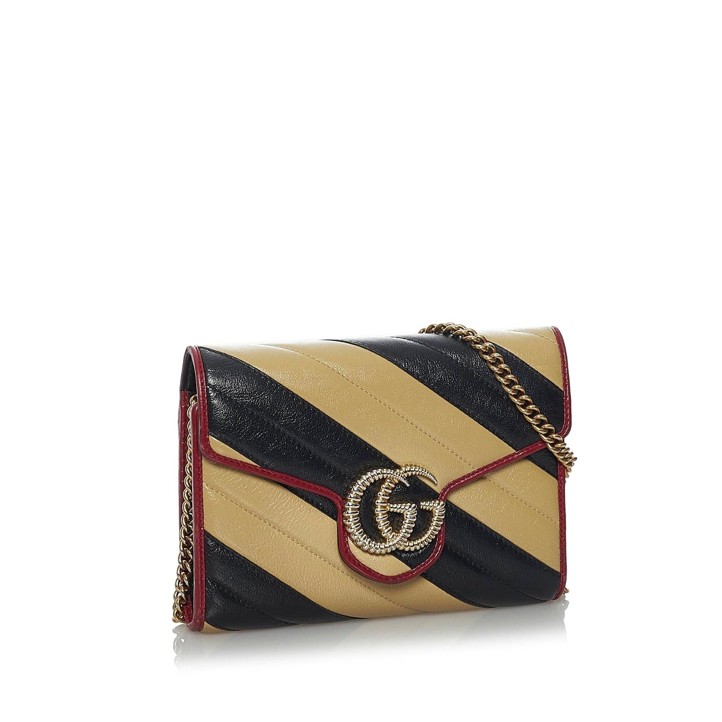 Gucci GG Marmont Leather Wallet on Chain