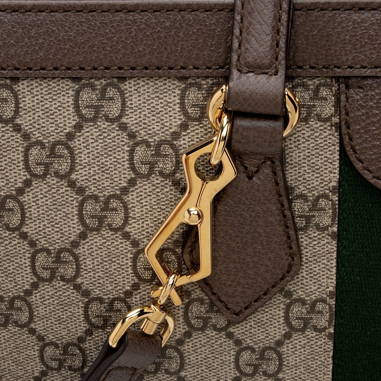 Gucci GG Supreme Ophidia Medium Top Handle Tote (SHF-CFDl5D)