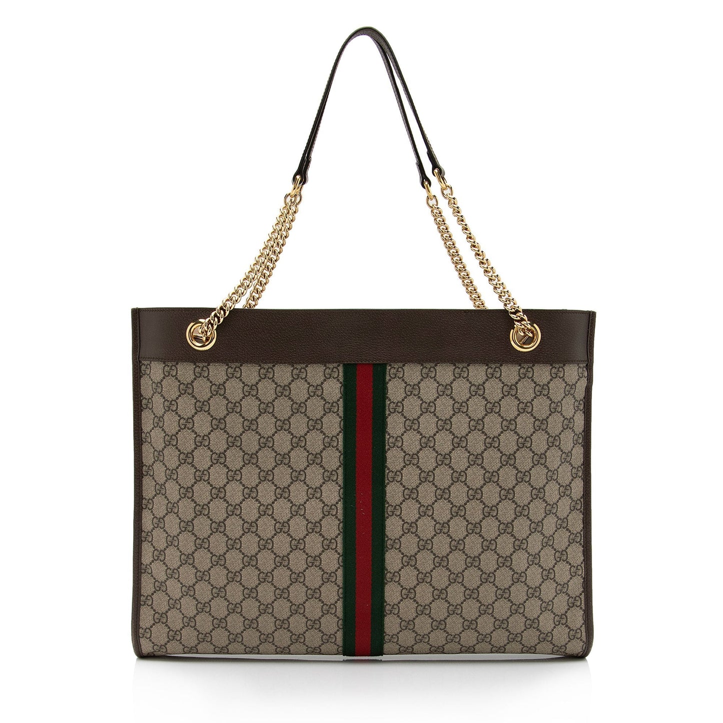 Gucci GG Supreme Rajah Large Tote (SHF-CkmY9Y)