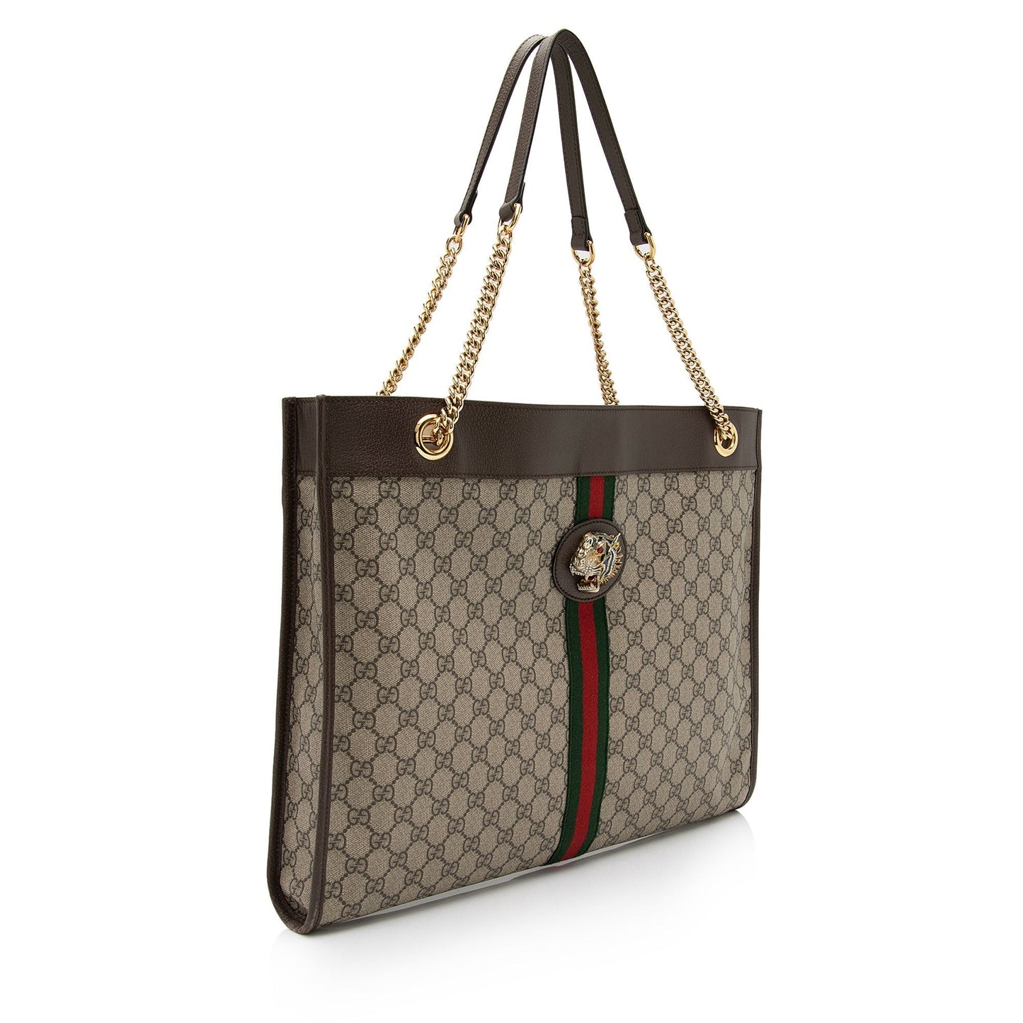 Gucci GG Supreme Rajah Large Tote (SHF-CkmY9Y)