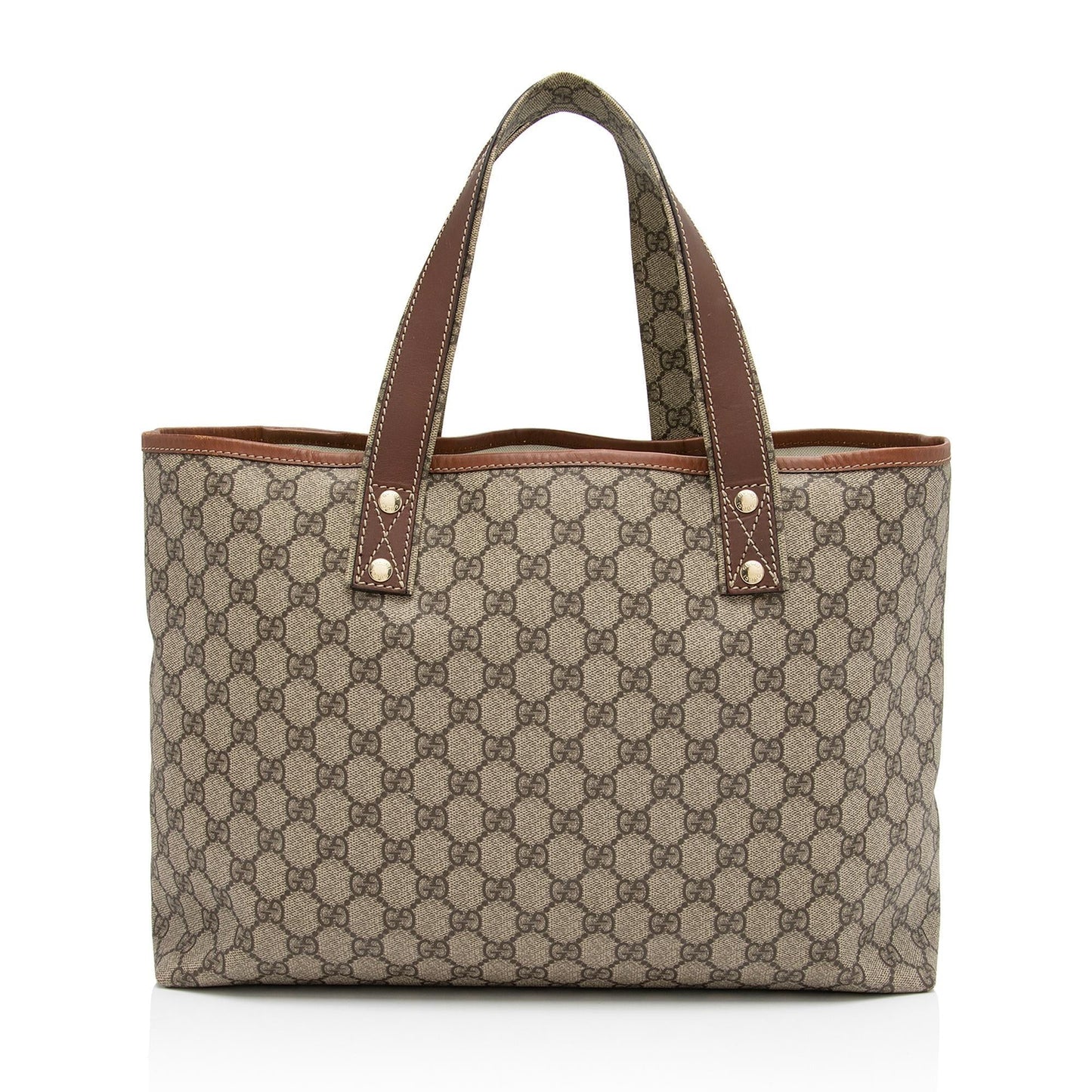 Gucci GG Supreme Signature Web Loop Medium Tote (SHF-ll8U5X)