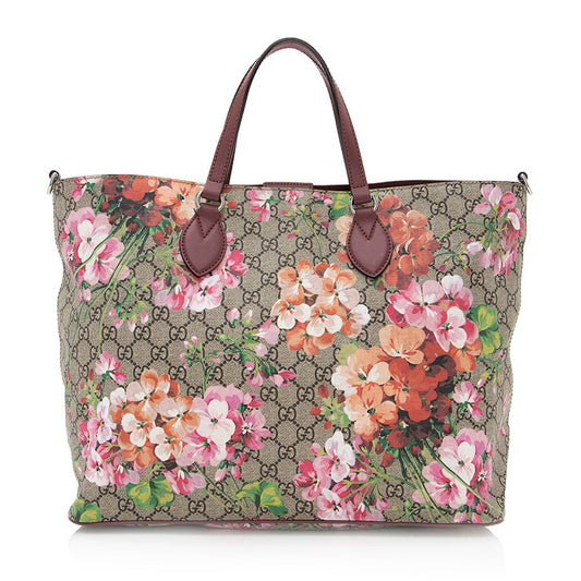 Gucci GG Supreme Soft Blooms Tote