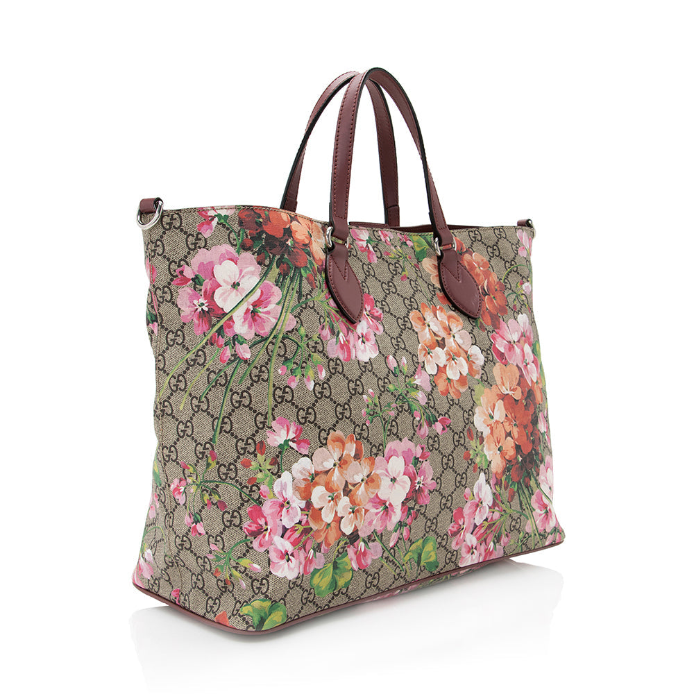 Gucci GG Supreme Soft Blooms Tote