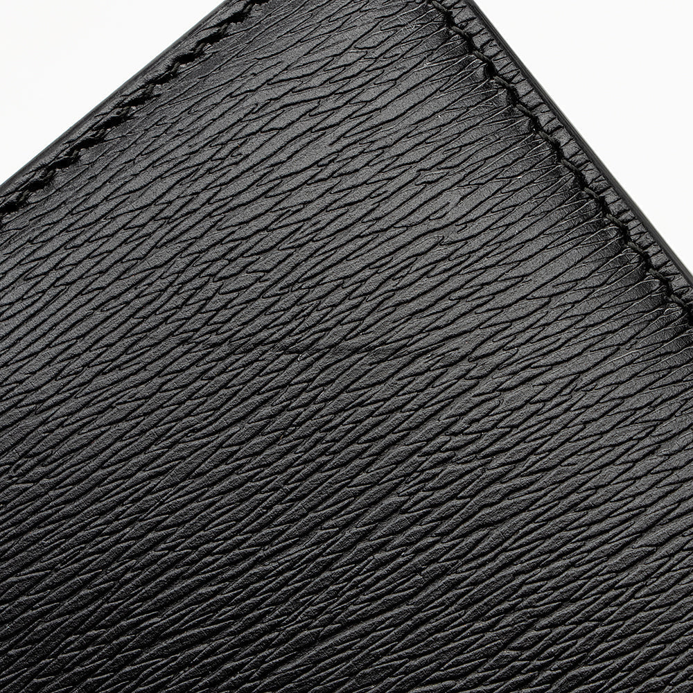 Gucci Grained Calfskin Interlocking G Chain Wallet