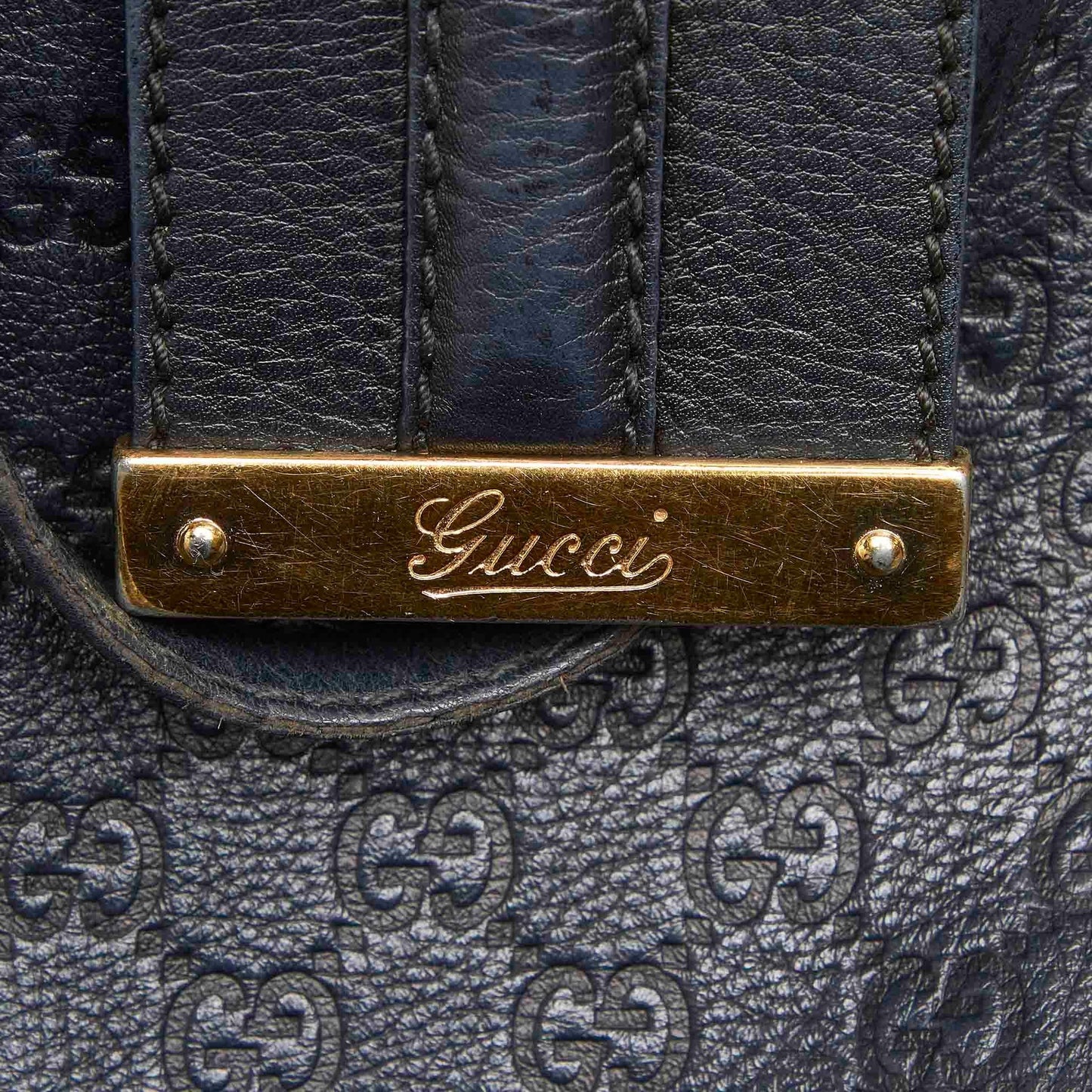 Gucci Guccissima Leather Tote Bag