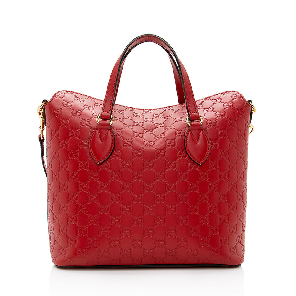 Gucci Guccissima Linea A Foldover Tote