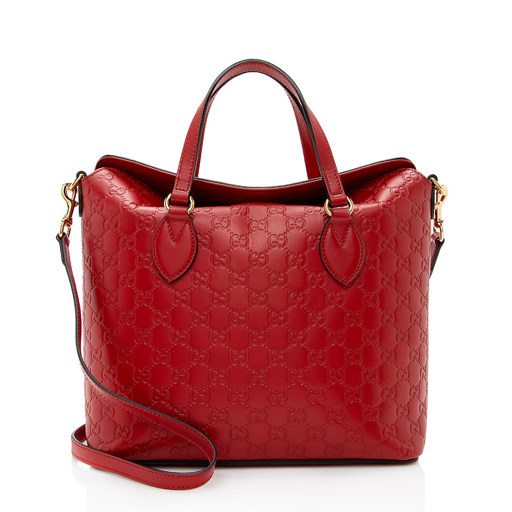 Gucci Guccissima Linea A Foldover Tote