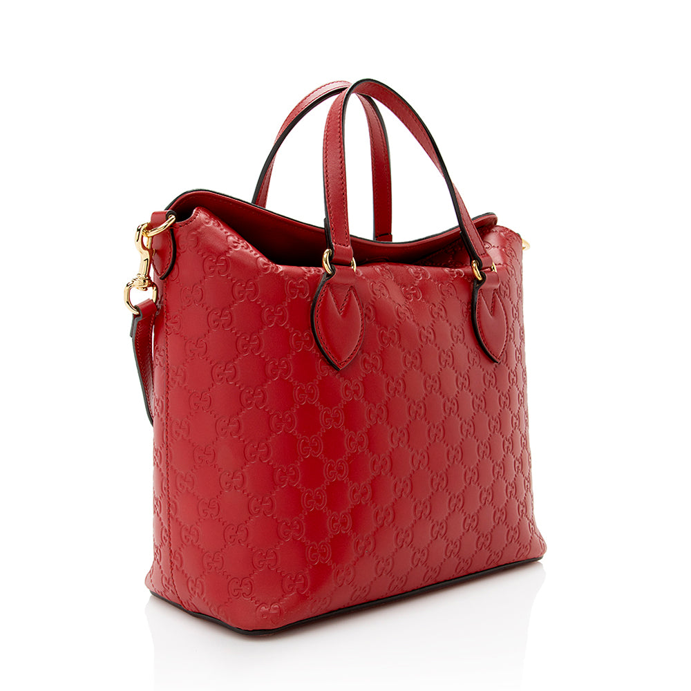 Gucci Guccissima Linea A Foldover Tote