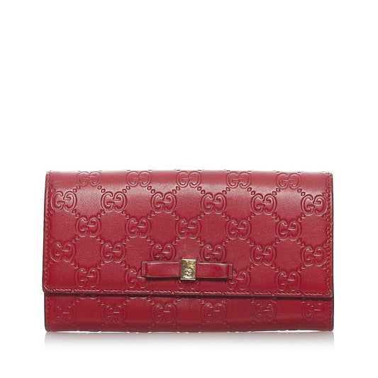 Gucci Guccissima Long Wallet