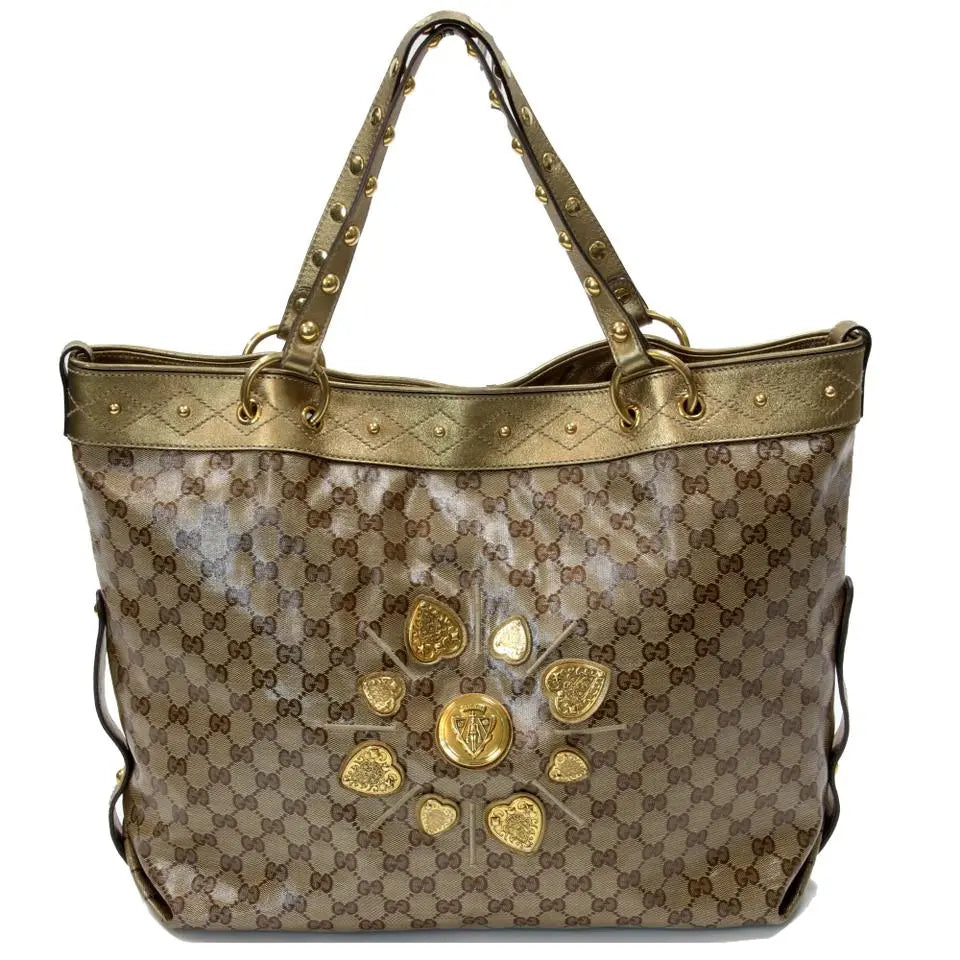 Gucci Hysteria Large Monogram GG Medallion Tote GG-B0916P-0058