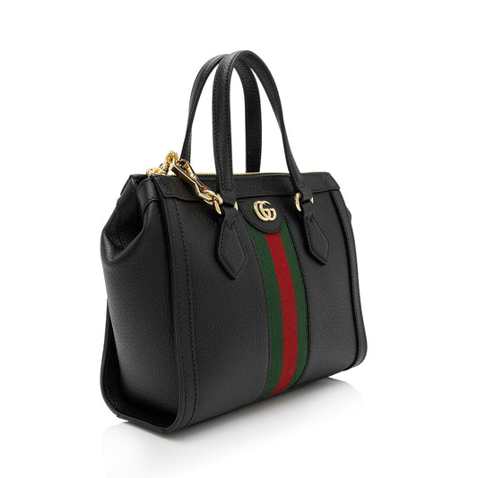 Gucci Leather Ophidia Small Tote (SHF-bm0lw7)