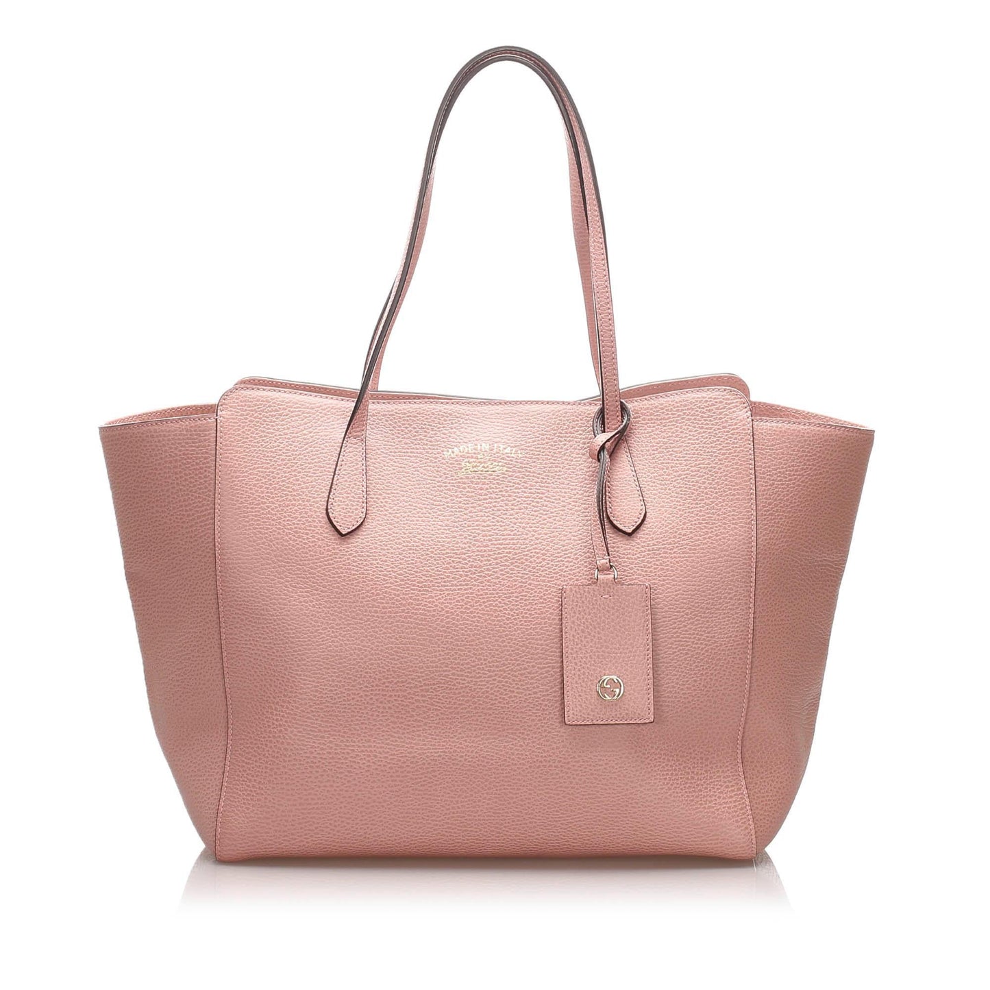 Gucci Leather Swing Tote  (SHG-10357)