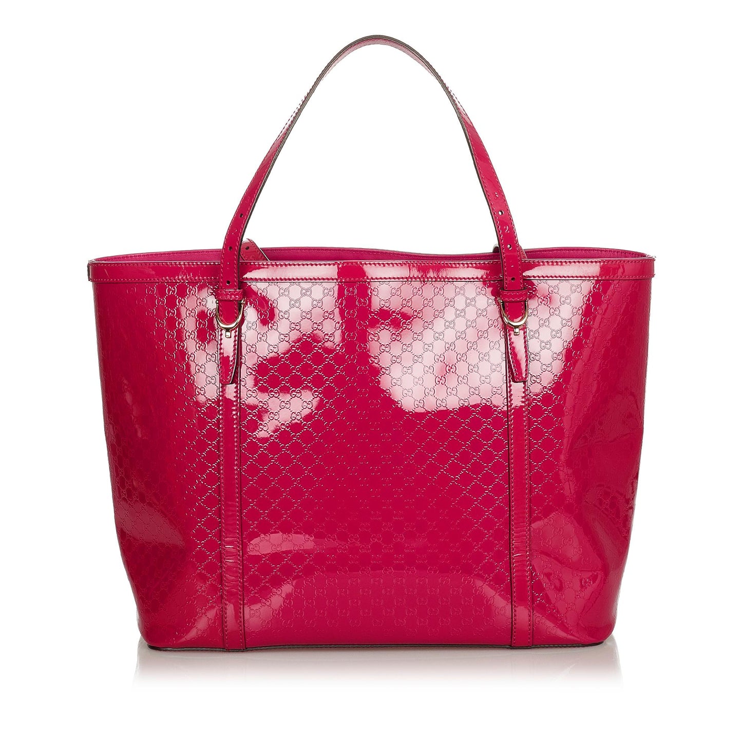 Gucci Microguccissima Nice Patent Leather Tote Bag (SHG-24492)