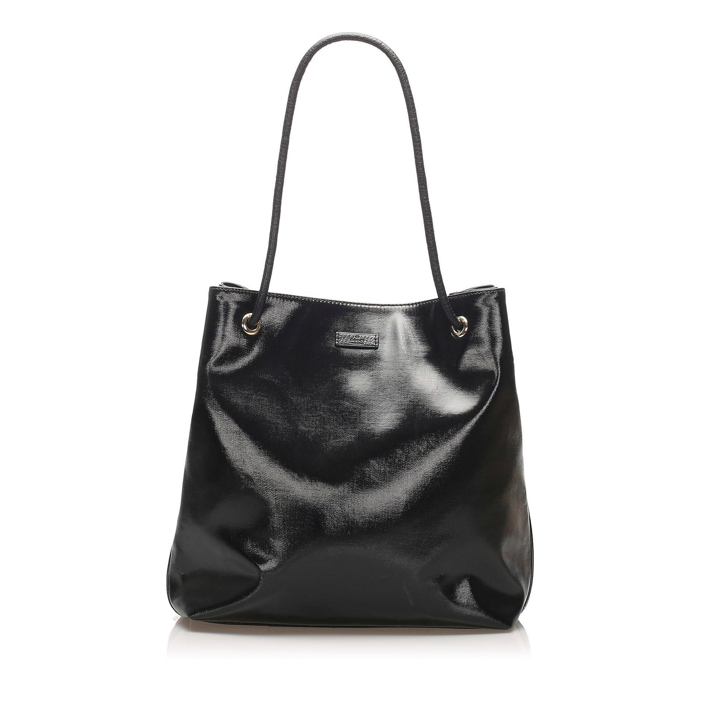 Gucci Patent Leather Gifford Tote Bag (SHG-11407)