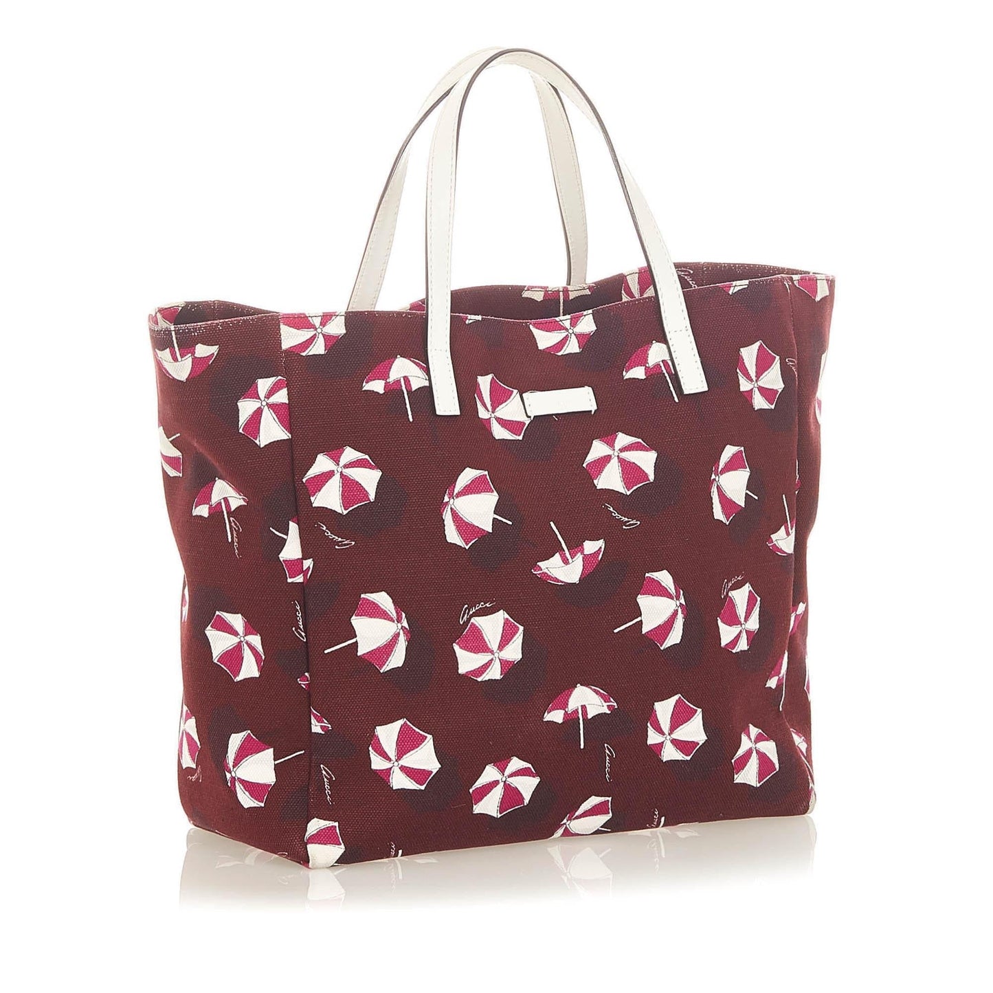 Gucci Printed Canvas Tote Bag (SHG-19468)