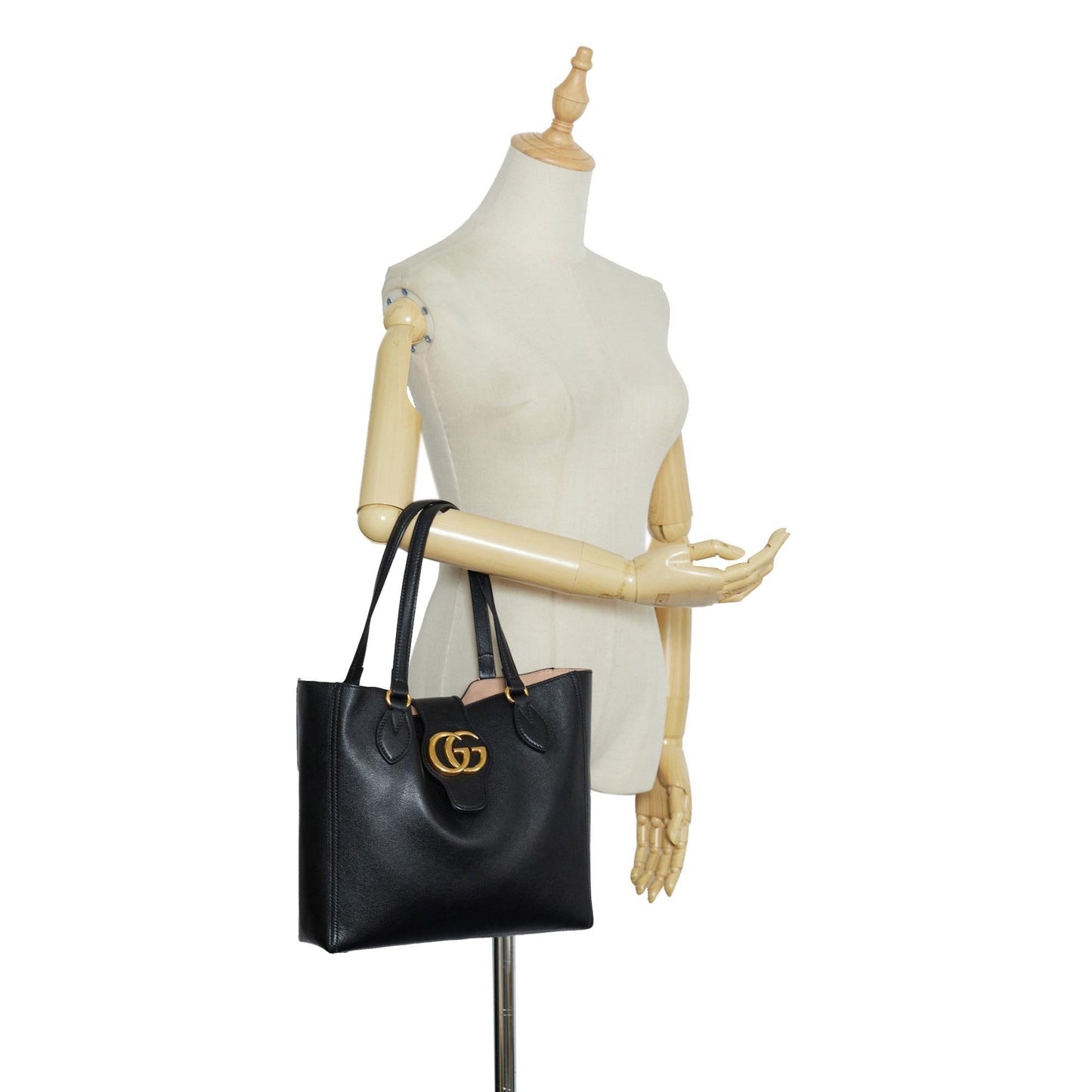 Gucci Small Dahlia Double G Tote (SHG-Sr8Ab6)