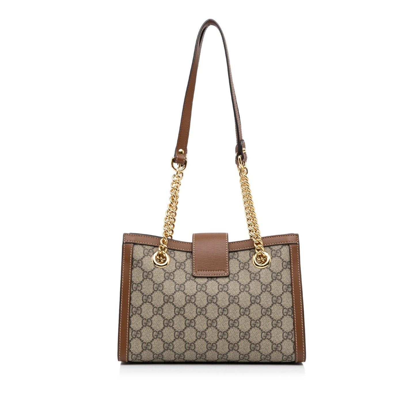 Gucci Small GG Supreme Padlock Tote (SHG-Sftv9N)