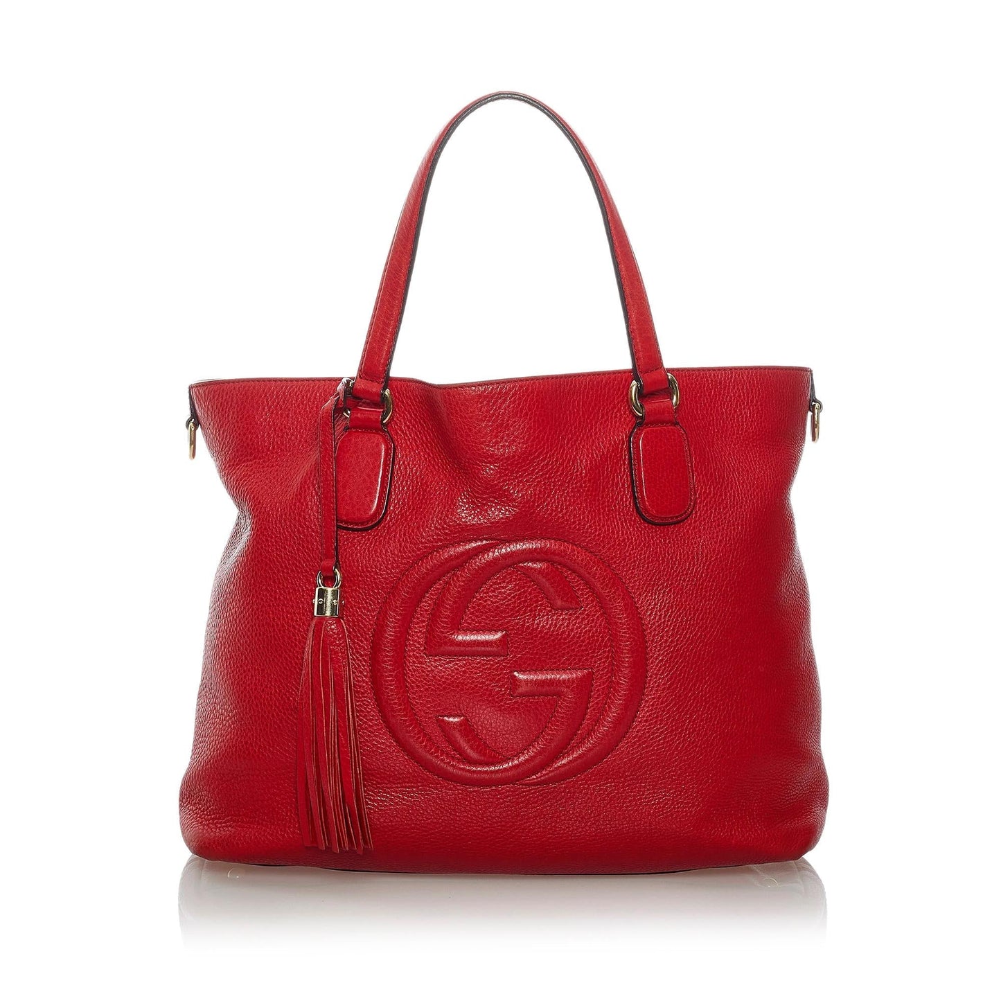 Gucci Soho Working Leather Tote Bag