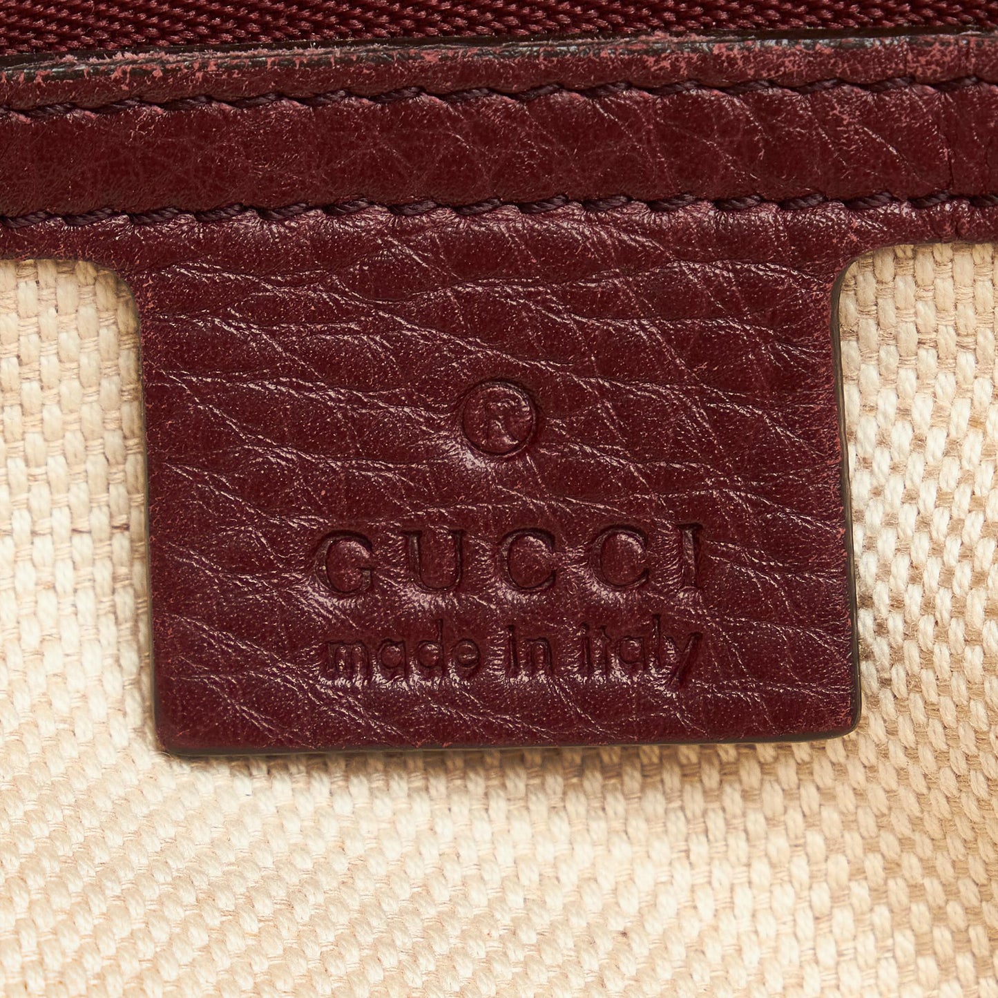 Gucci Soho Working Leather Tote Bag