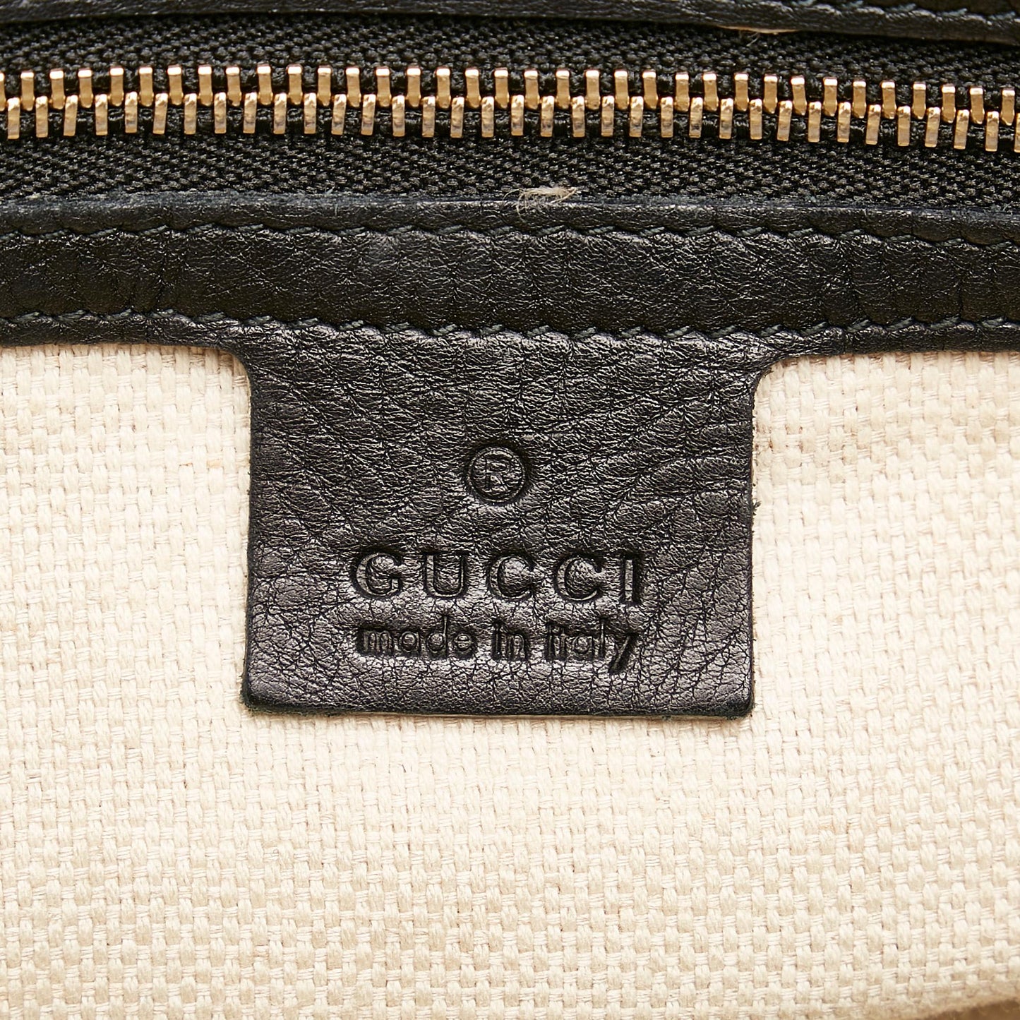 Gucci Soho Working Leather Tote Bag