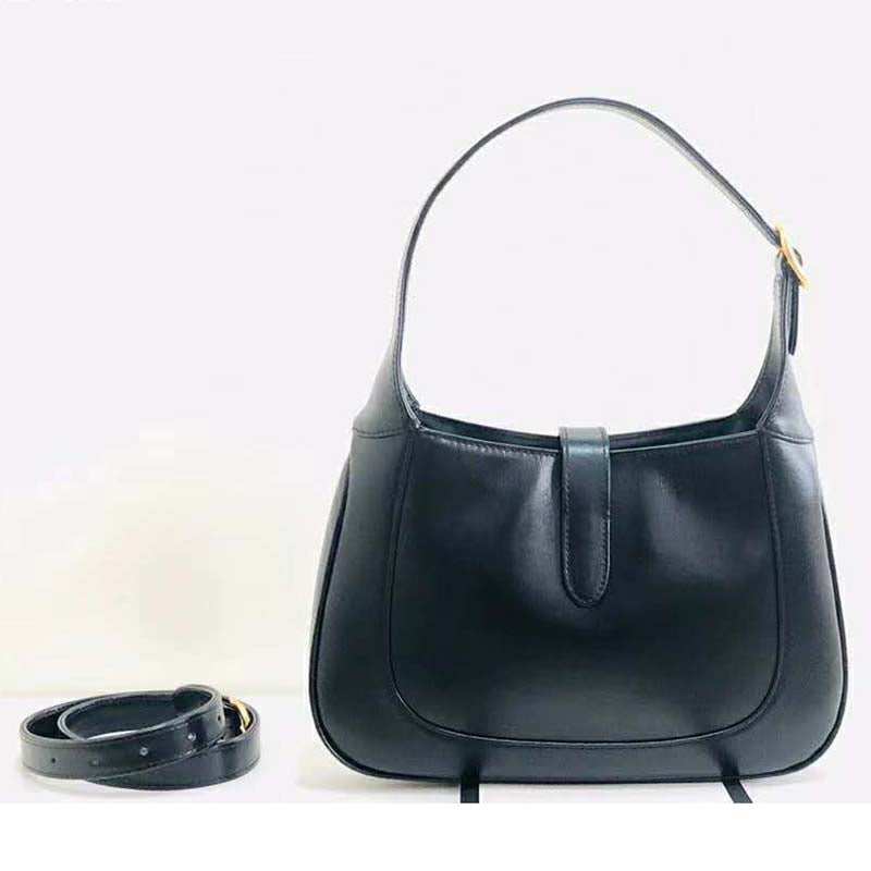 Gucci Women Jackie 1961 Small Hobo Bag in Black Leather