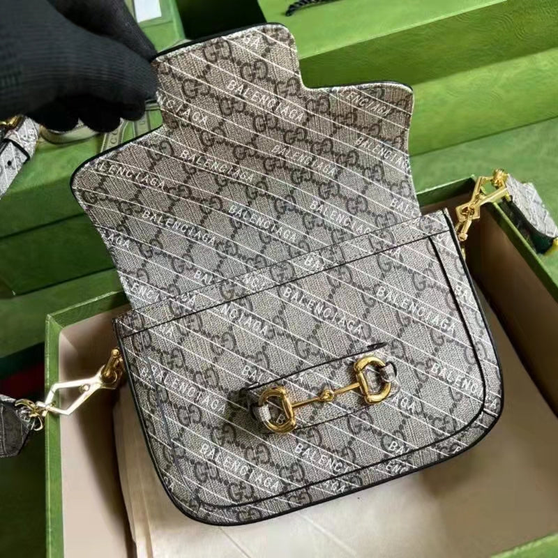 Gucci Women The Hacker Project Mini Gucci Horsebit 1955 Bag