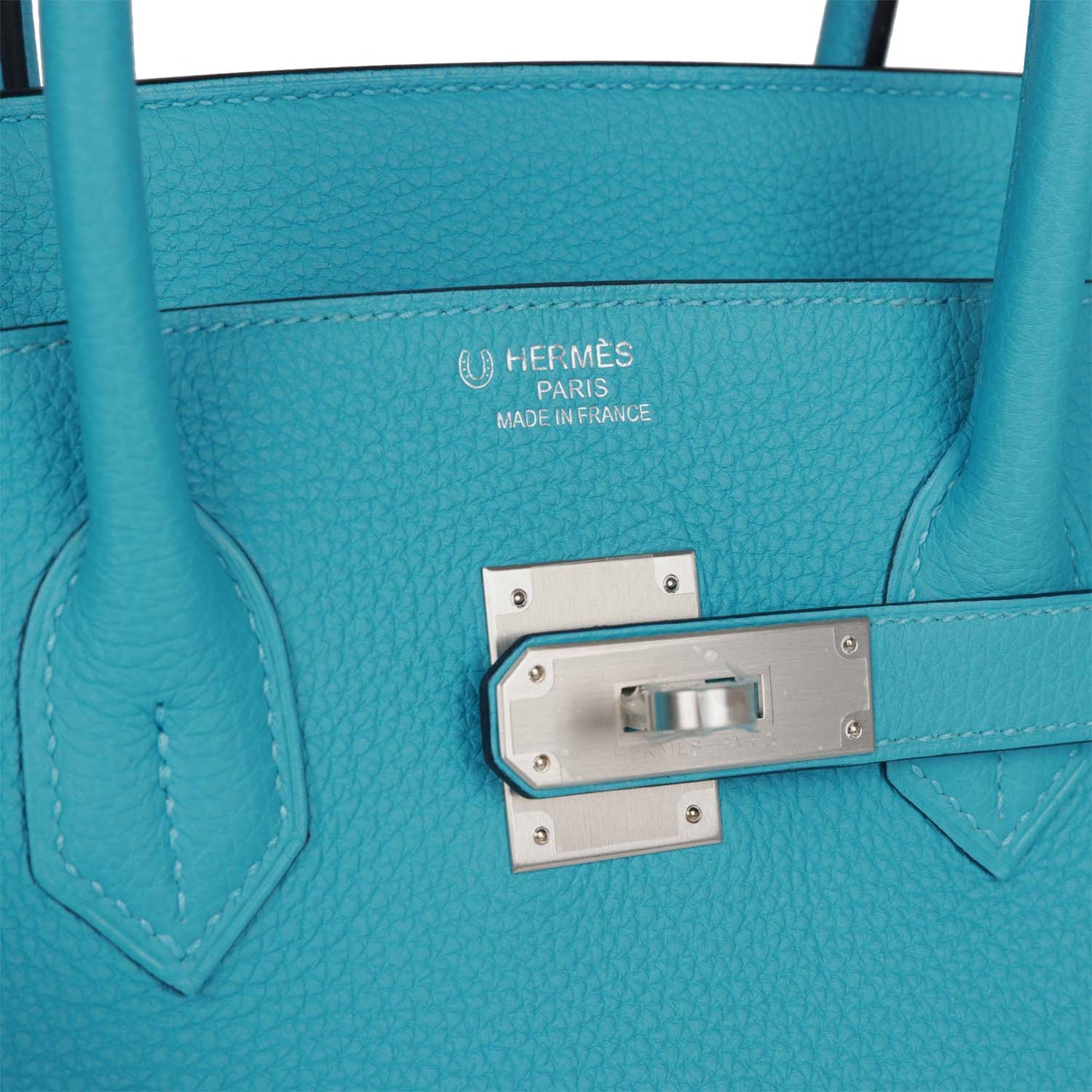 Hermes Special Order (HSS) Birkin 35 Bleu du Nord Verso Togo Brushed Palladium Hardware